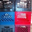 MILK CRATE, Sturdy, Stack-able, Great for Storage or Shelving!!! "FREE SHIPPING"