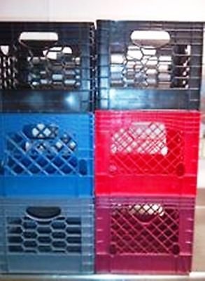 MILK CRATE, Sturdy, Stack-able, Great for Storage or Shelving!!! "FREE SHIPPING"