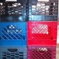 MILK CRATE, Sturdy, Stack-able, Great for Storage or Shelving!!! "FREE SHIPPING"