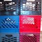 MILK CRATE, Sturdy, Stack-able, Great for Storage or Shelving!!! "FREE SHIPPING"