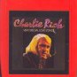 8 TRACK TAPE. CHARLIE RICH-VERY SPECIAL LOVE SONGS