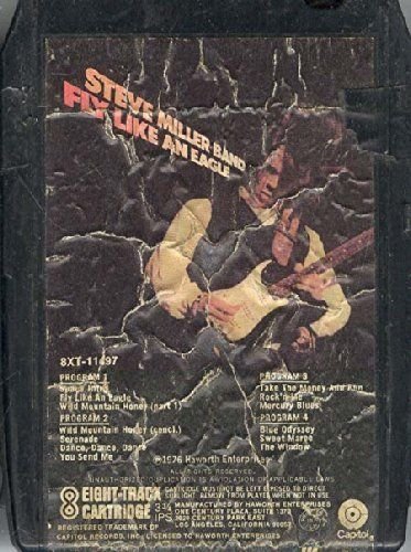 STEVE MILLER BAND    Fly Like An Eagle   8 track tape    1976 Capitol  Original