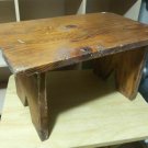 Antique Handmade Primitive Wooden Stool
