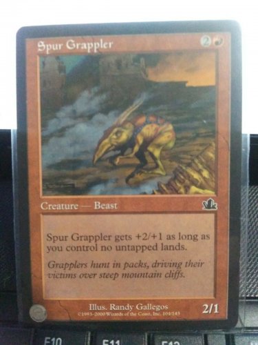 2000 Magic: The Gathering - Prophecy Spur Grappler #104 READ 0w8