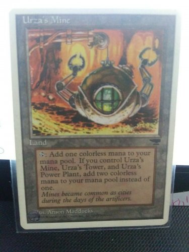 Urza's Mine LP Chronicles MTG Magic Land Card