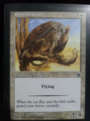 Magic the gathering 1997 Spotted Griffin