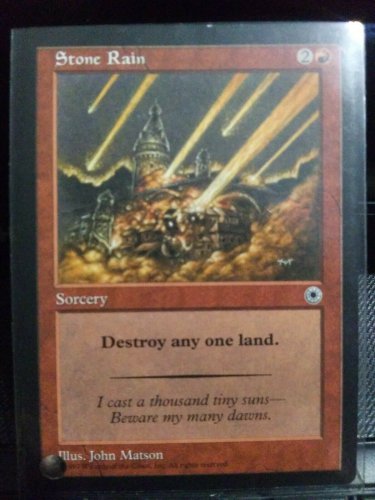 Magic the gathering 1997 Stone Rain