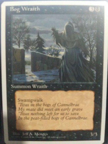 1995 Magic: The Gathering - Core Set: 4th Edition Bog Wraith