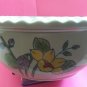 Ceramic Bowl Planter With Colorful Flowers 10 Inch