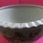 Ceramic Bowl Planter With Colorful Flowers 10 Inch