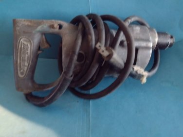 Vintage Milwaukee Heavy Duty Drill Commercial Grade. Made in the USA. WORKS!!!