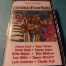 CHRISTMAS DOWN HOME Cassette JOHNNY CASH Charlie Rich WILLIE NELSON Slim Whitman