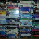 6 Random VHS Movies Action/Horror/Drama/Sci-fi/Comedy/Animated/ETC. SHIPS FREE
