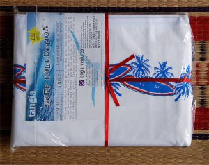 NEW luxury single / twin duvet cover set & PC 350 TC SURF Collection. FREE S & H WORLDWIDE