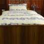 NEW luxury single / twin duvet cover & PC 350 TC Morning Meadows Collection. FREE GLOBAL S & H