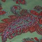 NEW luxury single / twin duvet cover set & PC 350 TC Vana Paisley. FREE S & H WORLDWIDE