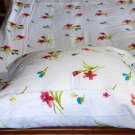 New Luxury single / twin cotton flannelle sheet set with pillowcase 425 gsm. Flower power pink