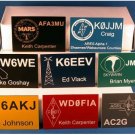 Ham Radio Call Sign Badges
