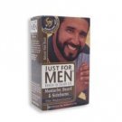 Just For Men Brush-In Gel Mustache, Beard & Sideburns, Real Black - 1 Oz