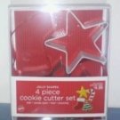 Jolly Shapes 4 piece cookie cutter set