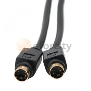 S-Video SVideo 6' FT Din4 M-M Cable Cord For VCR DVD TV