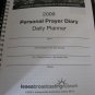 Personal Prayer Diary& Daily Plannner 2009