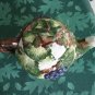Porcelain flower tea pot