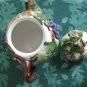 Porcelain flower tea pot