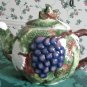 Porcelain flower tea pot