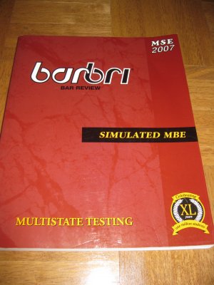 BarBri NY Simulated MBE 2007