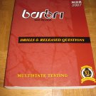 BarBri Drills & Released Questions (Multistate) 2007