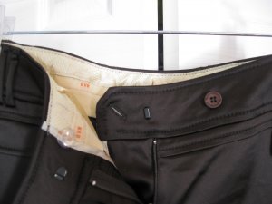 Burgundy Brown Womens Pants by Bovona