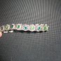 Green stone stretchable bracelet