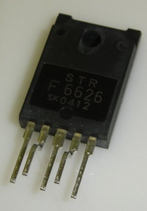 STRF6626 Original Sanken 5 Pin ZIP IC
