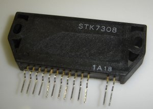 STK7358 Original Sanyo 14 Pin SIP IC
