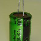 10000uF-6.3V Nichicon Aluminum Electrolytic Capacitor 105C 3-Pcs