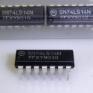 74LS14N Motorola Original Hex Inverter IC - 3 Pieces