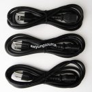 Power Cord 3-Prong Black 6'  - Listing is for 3 Power Cords