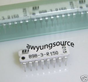 150 OHM FILM RES NETWORK BI-898-3-R150 BI TECHNOLOGIES