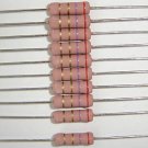 2.7 OHM 3 WATT METALOXIDE RESISTOR 5% 10 PC PACKAGE!
