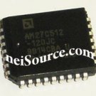 27C512-120JC AMD 512 KILOBIT CMOS EPROM 64K X 8-BIT IC