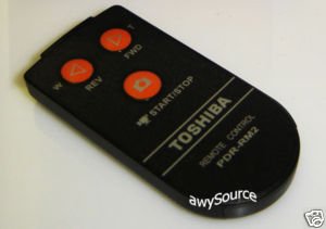 PDR-RM2 TOSHIBA REMOTE CONTROL 28401012/P000383360 NEW!