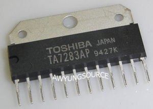 TA7283AP TOSHIBA ORIGINAL LOW FREQUENCY PWR AMPLIFIER