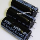 6.8uF-50V BI-POLAR SNAP RADIAL LEADS 105C ELITE 3 PCS