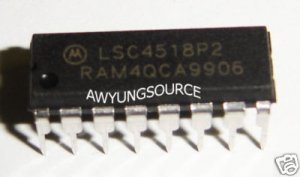 LSC4518P2 MOTOROLA ORIGINAL 16 PIN DIP IC BRAND NEW!