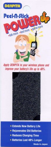 CELL PHONE BATTERY LIFE EXTENSION PATCH BY DENPITA