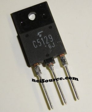 2SC5129 TOSHIBA NPN SILICON TRIPLE DIFFUSED TRANSISTOR