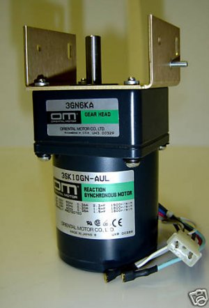 3SK10GN-AUL / 3GN6KA ORIENTAL SYNCHRONOUS MOTOR W/HEAD