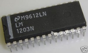 LM1203N NATIONAL SEMICONDUCTOR RGB VIDEO AMPLIFIER SYS