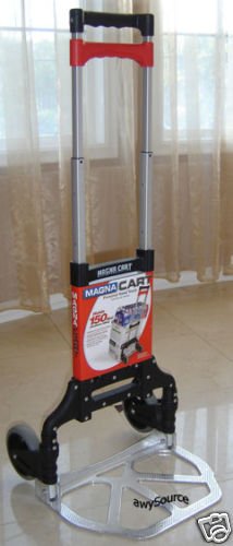 PERSONAL HAND TRUCK MAGNA CART FOLDING HAULS 150 LBS!